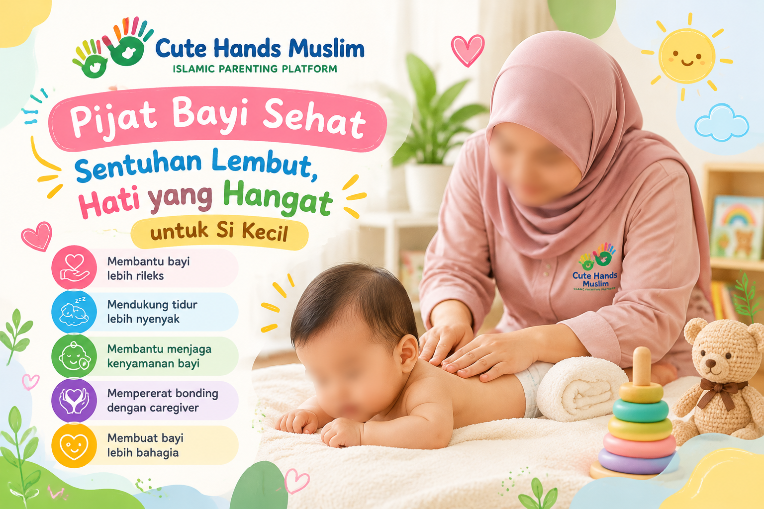 Pijat Bayi Sehat dengan Sentuhan Hangat